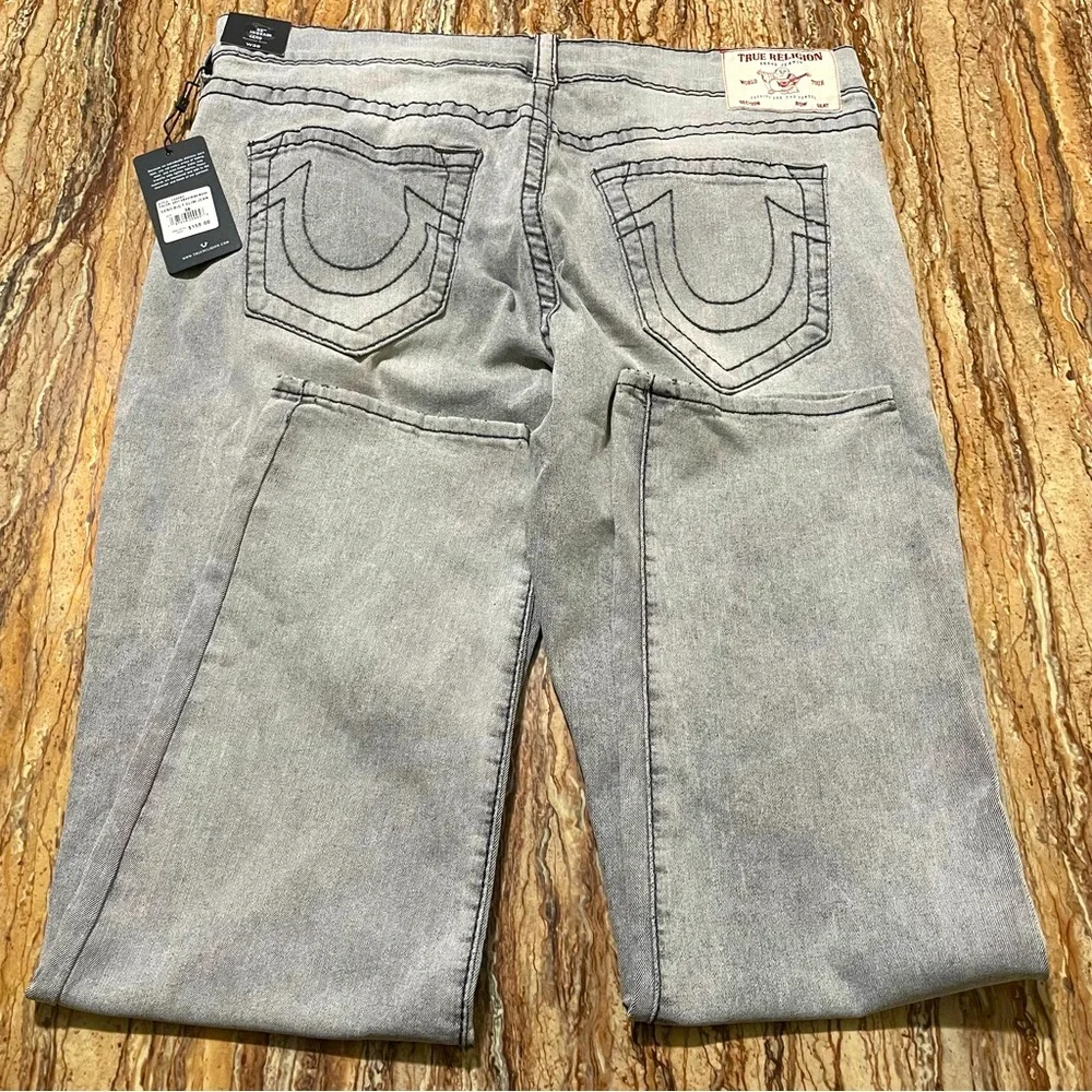 True Religion Jeans Relaxed Fit Denim Geno Big T Slim Jeans Men’s Size 38